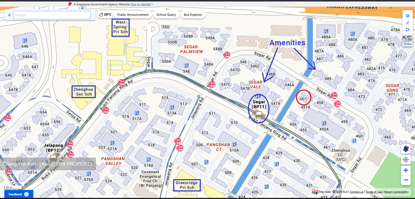 Blk 457 Segar Meadows (Bukit Panjang), HDB 4 Rooms #579112641
